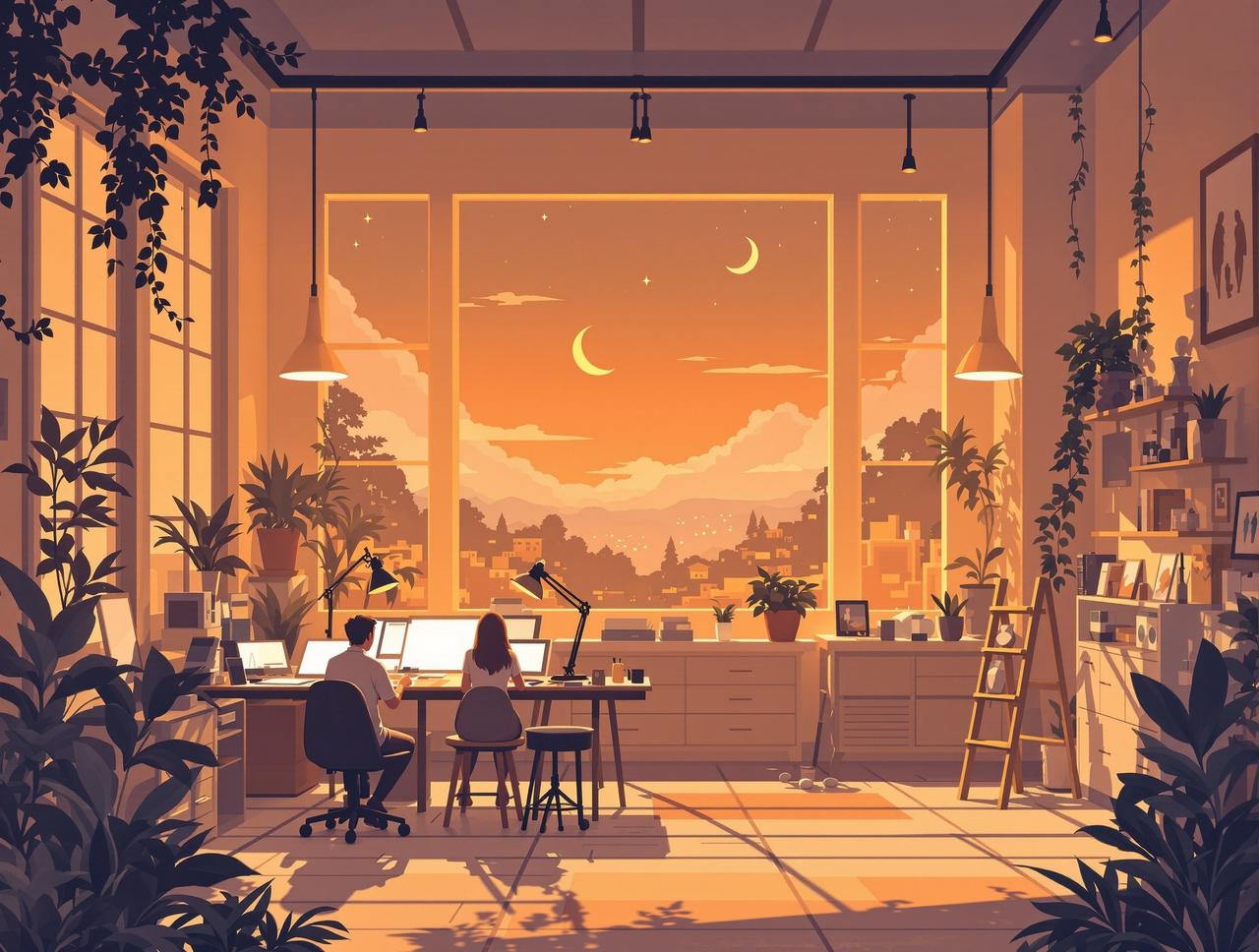 星芽短剧官网入口工作室创作场景 星芽短剧官网入口动画工作室